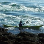 Kayak de mer dans les courants