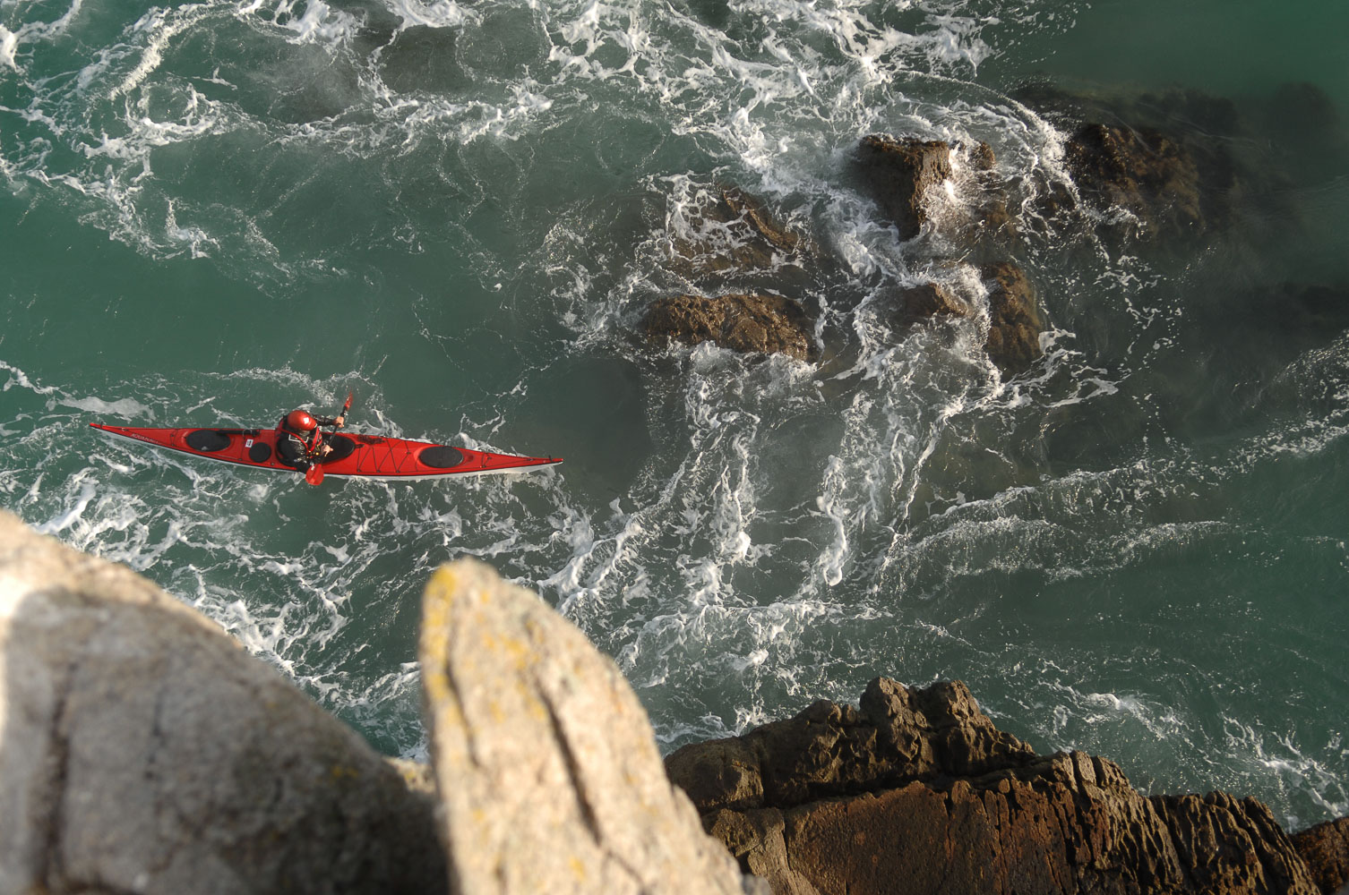 Courants de marée et kayak de mer - stage de kayak en mer