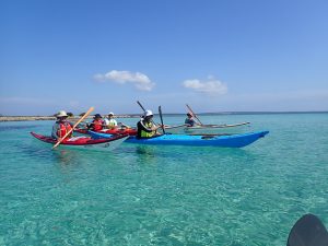 kayak mer Croatie