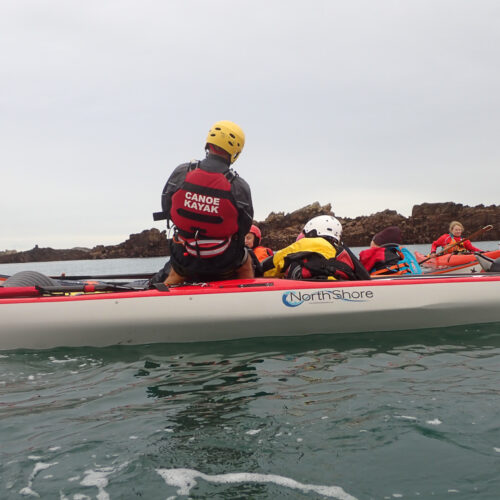Récupération sauvetage en kayak de mer