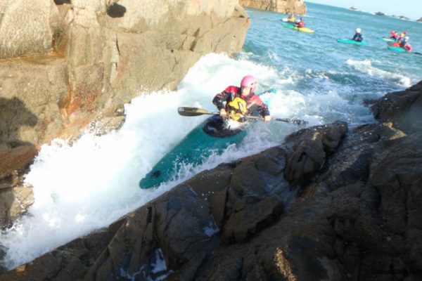 Rockhopping en kayak de mer