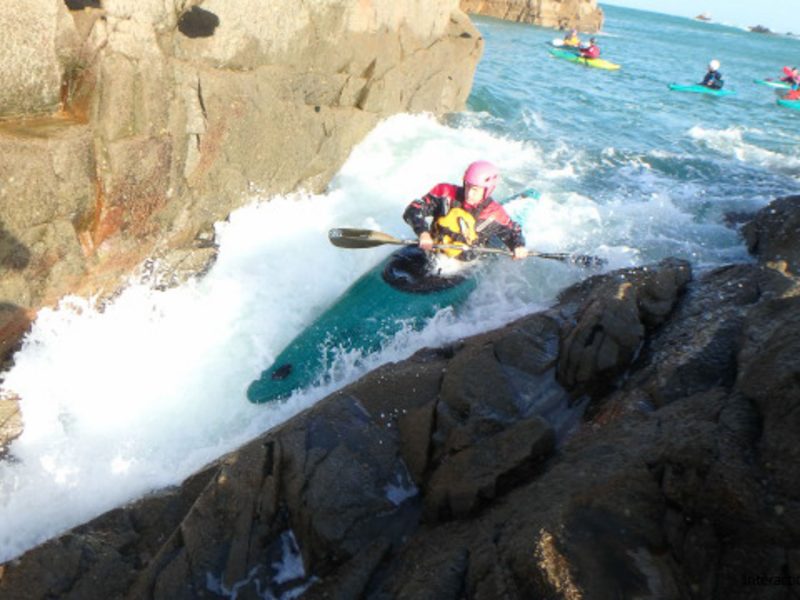 Rockhopping en kayak de mer