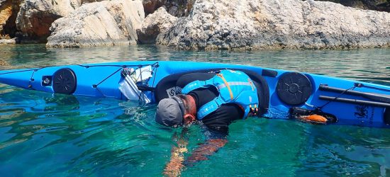 Observation sous marine en kayak de mer